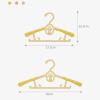 20 Green Adjustable Non-Slip Baby Hangers, 0–18 Years view 2