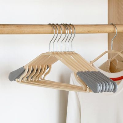 CTVR 20-Pack Non-Slip Baby Hangers, Stackable Kids' Clothes Hangers