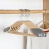 CTVR 20-Pack Non-Slip Baby Hangers, Stackable Kids' Clothes Hangers view 1