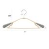CTVR 20-Pack Non-Slip Baby Hangers, Stackable Kids' Clothes Hangers view 2