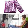 XMING Back Relaxation Pillow and Massage Set with Rose Spike Acupressure Pillow and Yoga Mat, Fruit Green view 4