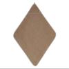 Jollein Hooded Terry Bath Towel 75 x 75 cm - Biscuit view 1