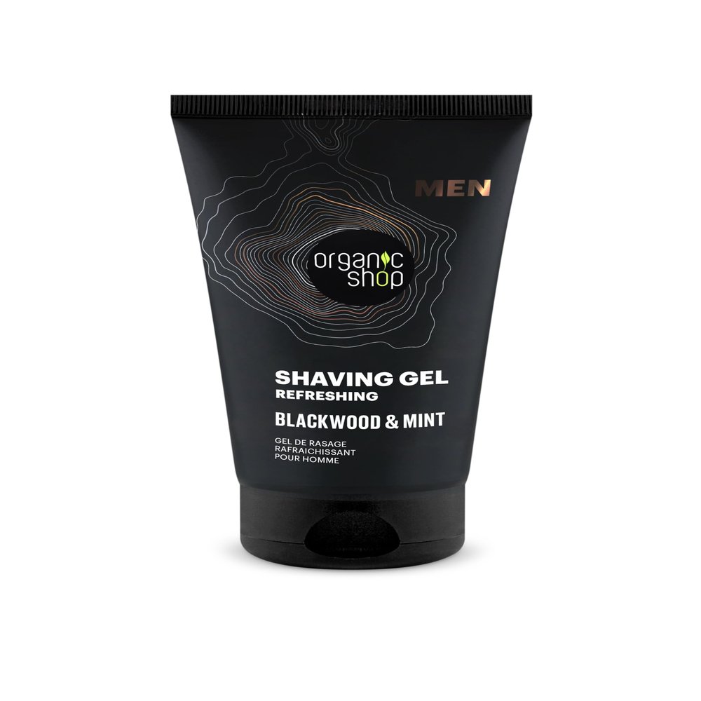 Organic Shop Oak & Mint Shaving Gel, 150 ml
