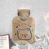 1 x 1000 ml Hot Water Bottle with Fleece Sheep Cover view 2