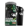 460 g Vegan Protein Shake - Plant-Based Multi-Component Protein Powder by Mammut - Set (Nougat, Protein Shaker) view 1