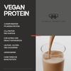 460 g Vegan Protein Shake - Plant-Based Multi-Component Protein Powder by Mammut - Set (Nougat, Protein Shaker) view 3