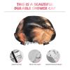 German Shepherd Puppy Print Shower Cap for Women and Girls view 3