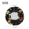 Art Guitar Print Reusable Double-Layer Shower Cap for Women view 4