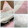 Sophie Plush Cat Bed with Pom-Pom, Orthopedic Relief view 2