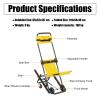 Bueuwe Foldable Stair-Climbing Transport Wheelchair with 2 Wheels view 2