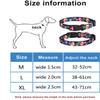 haoyueer Dog Collar for Small to Large Dogs, Cute Girl Design, Soft, Adjustable, Floral Pattern, Puppies (L: 38-61 cm, Pink) view 2
