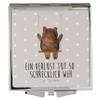 Mr. & Mrs. Panda Square Handbag Mirror – Bear on a Swing view 1