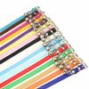 Leather Collar, Blue, for Small Dogs and Cats view 2