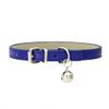 Leather Collar, Blue, for Small Dogs and Cats view 4