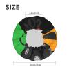 Reusable Double-Layer "I Love Garbage Trucks" Shower Cap for Girls view 4