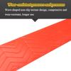 TOOJUN Plastic Threshold Ramps, 0.42-Inch Rise, 2-Pack, 39.4-Inch Length, Cuttable, Black, 100 × 7 × 1.5 cm view 3