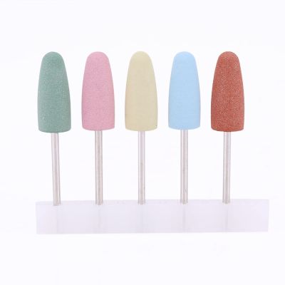Joyzan 5-Piece Nail Art Silicone Polishing Bits