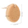 5 Honeycomb-Shaped Seaweed Cotton Bath Sponges view 2