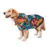 Pet Hooded Sweatshirt with Floral Butterfly Skull Design, Sizes M and L view 4