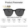 bergroer Photochromic Reading Glasses, Square Frame, Color-Changing HD Anti-Glare Glasses for Men and Women, C3, +1.00 view 2
