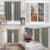 MENGH Blackout Curtain Panel, Noise-Reducing, Soft, Green Gray, 1 Piece, 280 x 160 cm (H x W) view 2