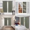 MENGH Blackout Curtain Panel, Light-Blocking and Noise-Reducing, Soft, Yellow-Gray, 175 x 140 cm (H x W) view 2