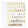 6 Sheets 3D Flame Nail Art Stickers view 4