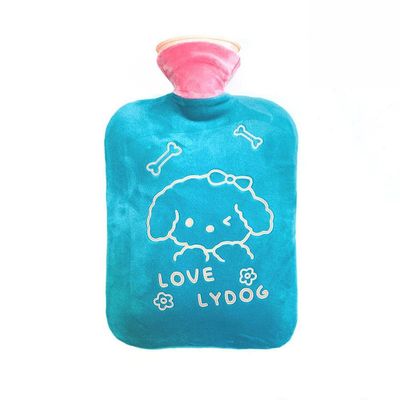 Uteruik 2,000 mL Hot Water Bottle with Soft Fleece Cover