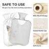 2 L Hot Water Bottle with Cover, Cute Kitten Design view 3
