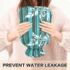 Mnsruu Hot Water Bottle with Floral Pattern, White view 4