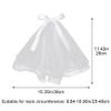 Ericetion Dog Wedding Veil Bow Headpiece view 2