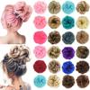 Synthetic Curly Donut Chignon Hairpiece – Messy Bun Scrunchie view 2