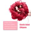 Synthetic Curly Donut Chignon Hairpiece – Messy Bun Scrunchie view 3