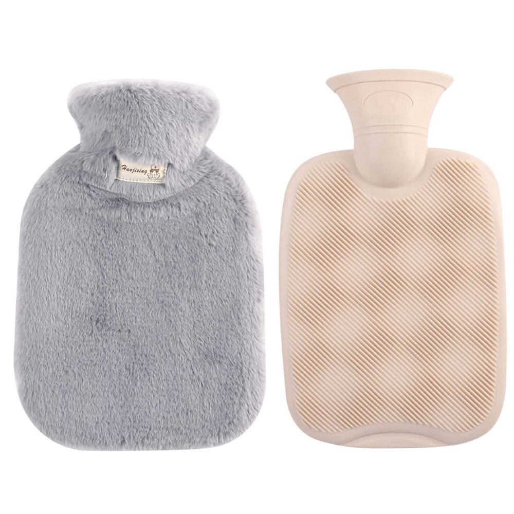Runstarshow 2 L Hot Water Bottle with Fleece Cover