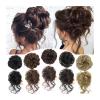 Synthetic Messy Bun Hairpiece, 2 Pieces, Curly Wavy Chignon Extension for Women view 2