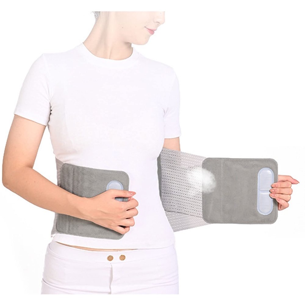 Adjustable Breathable Lumbar Support Belt, L/Large
