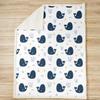 Kawaii Whale Fleece Blanket, 50 x 60 in view 2