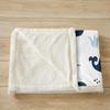 Kawaii Whale Fleece Blanket, 50 x 60 in view 3