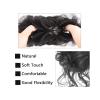 HIHELO Messy Bun Hairpiece, Synthetic Curly Bun Extension with Elastic Headband, Color A, Size 15 view 2