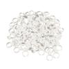 Beavorty 500-Piece Tattoo Ring Cups, Pigment Holders for Makeup and Tattoos, Transparent view 1