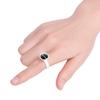 Beavorty 500-Piece Tattoo Ring Cups, Pigment Holders for Makeup and Tattoos, Transparent view 3
