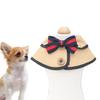 Mipcase Pet Cape Bib for Dogs and Puppies - Khaki view 2