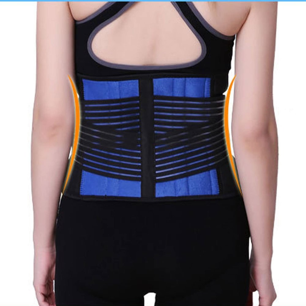 Samnuerly Lumbar Support Belt for Lifting, Sciatica, Scoliosis and Herniated Discs, 3XL