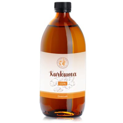 Turmeric 99.9% Direct Juice (1 x 500 ml), Lab-Tested