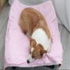 YURRO Reversible Waterproof Plaid Flannel Pet Blanket view 1
