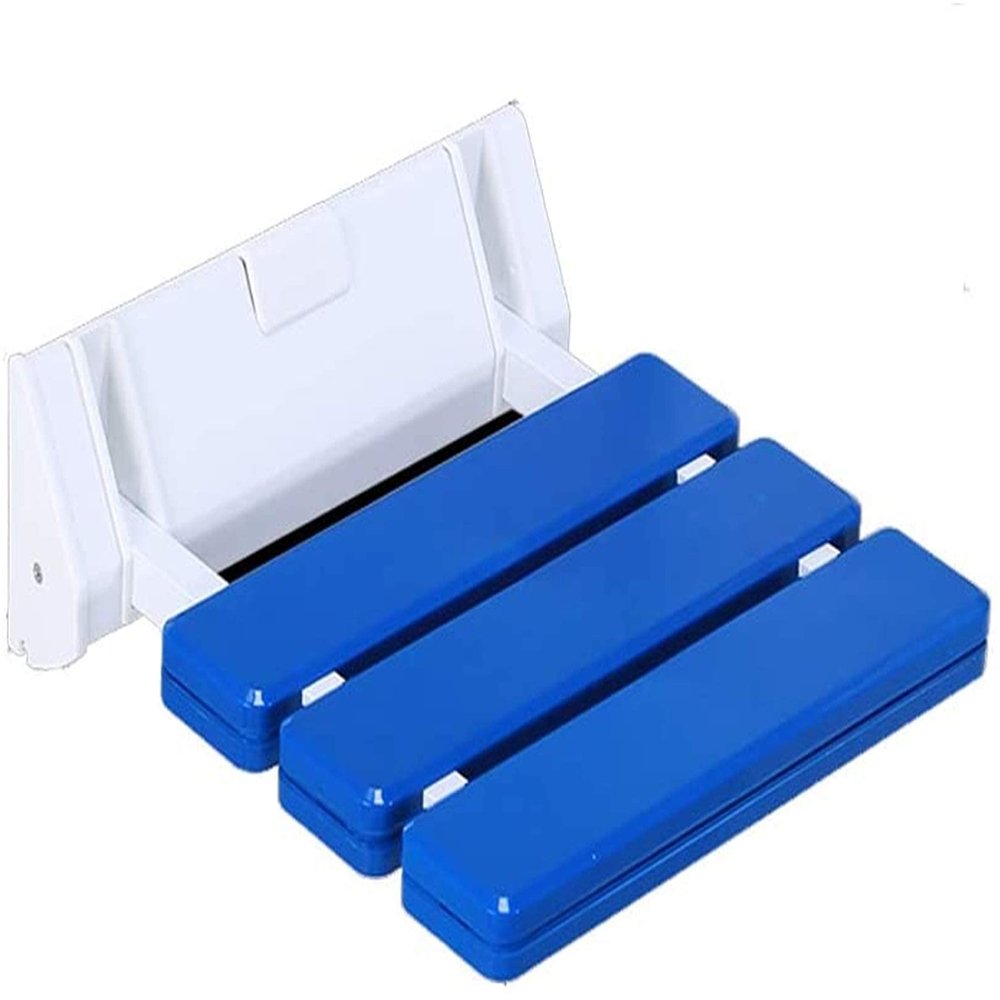HAPPLiGNLY Folding Wall-Mounted Shower Seat, 250 kg Capacity