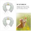 Mipcase 3-Piece Adjustable Pet Collar Set for Cats, Breathable and Skin-Friendly view 2