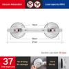 RETENA 37 cm Split Mobility Grab Bar for Bathroom Shower, Suction Cups view 2