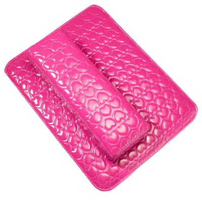 Heart Pattern Manicure Cushion, PU Foam Hand Rest for Nail Art
