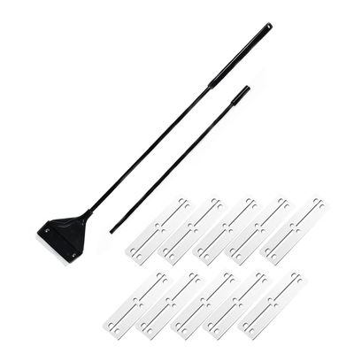 Aquarium Algae Scraper with Handle and 10 Blades